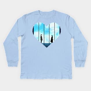 Valentine's Day Romantic Gift Fantasy Window Man Woman Lovers Gift Clothing Kids Long Sleeve T-Shirt